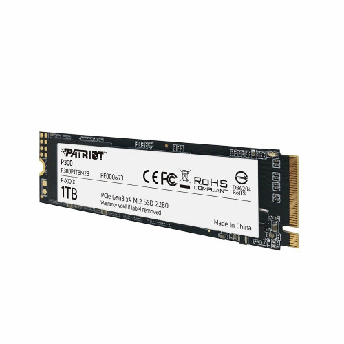 SSD-накопичувач Patriot P300 1TB M.2 2280 NVMe