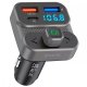 FM-модулятор Proove Launcher Luxor SE USB-A+USB-C (36W · 3A) (Gray)