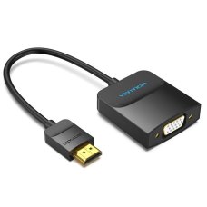 Перехідник HDMI – VGA (емулятор) 15 см (Black)