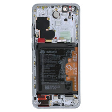 Дисплей для Huawei P40 Pro з тачскріном в рамці (White) (Original)