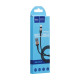 Кабель Hoco X26 USB-A – Lightning (1 м · 10W · 2A) (Black/Gold)