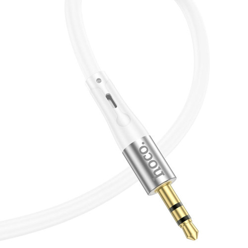 Аудиокабель AUX Hoco UPA22 Lightning – 3.5 мм (1 м) (White)