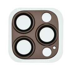 Захисне скло камери KRONOS для Apple iPhone 16 Pro (Full Protect) (Desert Titanium)