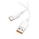 Кабель Borofone BX93 USB-A – Type-C (1 м · 100W · 6A) (White)