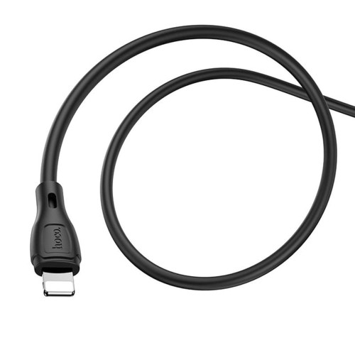 Кабель Hoco X61 USB-A – Lightning (1 м · 12W · 2.4A) (Black)