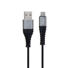 Кабель Hoco X38 Cool USB-A – Micro-USB (1 м · 12W · 2.4A) (Black)