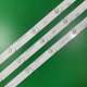 Пряма підсвітка для телевізора Bravis 32″ RF-AB320E32-0801S-03A1 (3 планки по 620 мм, 8 LED, лінза 17 мм, 3 В)