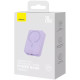 Повербанк Baseus Magnetic Mini OS 20W (10000 mAh) (Purple)