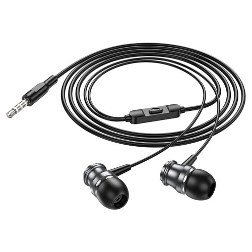 Наушники Borofone BM75 3.5 мм (Metal Gray)