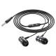 Наушники Borofone BM75 3.5 мм (Metal Gray)