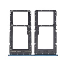 Держатель SIM-карты и карты памяти для Xiaomi Redmi Note 10T (5G) (2×SIM или 1×SIM + карта памяти) (Aurora green)