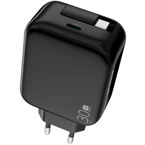 Мережевий зарядний пристрій Proove Fixtape USB-C (30W · 3A) (Black)