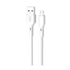 Кабель XO NB230 Rock Series USB-A – Micro-USB (1 м · 12W · 2.4A) (White)