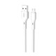Кабель XO NB230 Rock Series USB-A – Micro-USB (1 м · 12W · 2.4A) (White)