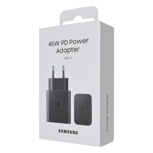 Сетевое зарядное устройство Samsung EP-T4510 USB-C (45W · 3A) (OEM) (Black)