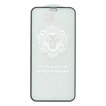Защитное стекло в тех упаковке для Apple iPhone 12 mini (Full Glue) (0.3 мм, 2.5D) (Black)