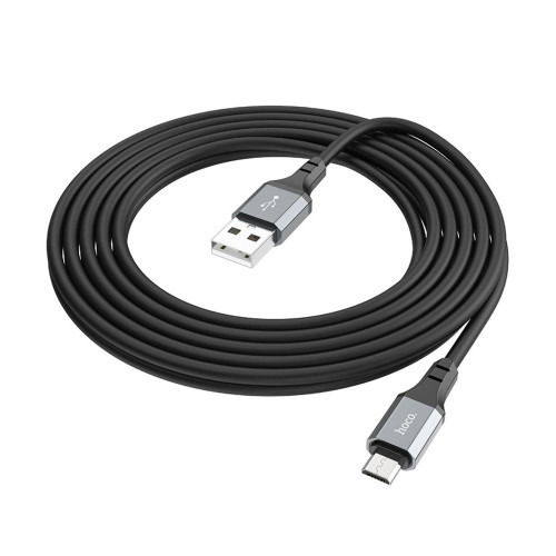 Кабель Hoco X92 USB-A – Micro-USB (3 м · 12W · 2.4A) (Black)