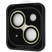 Защитное стекло камеры Proove Achilles для Apple iPhone 15 (Yellow)