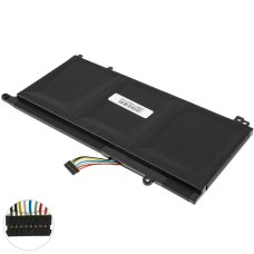 Акумулятор для ноутбука Lenovo L19C3PDA 11.1V 3900mAh 43Wh (Black)
