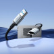 Мультимедійний кабель Hoco US10 USB-A – Micro-USB 3.0 5Gbit/s (0.5 м) (Black)