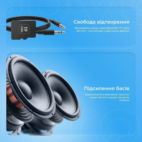 Bluetooth колонка Proove Third Element SE 20W (Black)