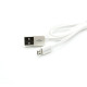 Кабель Remax RC-015м USB-A – Micro-USB (1 м) (White)