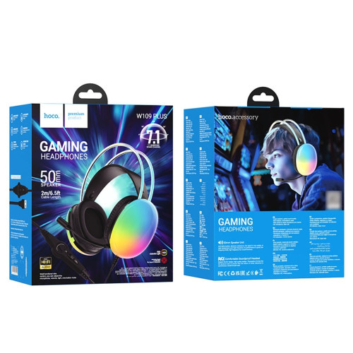 Наушники Hoco W109 Plus black