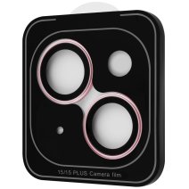 Защитное стекло камеры Proove Achilles для Apple iPhone 15 (Pink)
