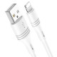 Кабель Borofone BX43 USB-A – Lightning (1 м · 12W · 2.4A) (White)