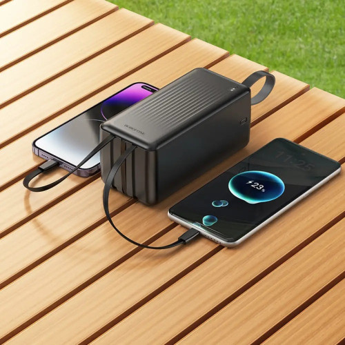 Повербанк Borofone BJ79C з кабелем 3в1 (50000 mAh) (Black)