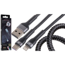 Кабель Remax RC-124i USB-A – Lightning (1 м · 2.4A) (Black)
