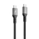 Кабель Proove ReGen Silicone Type-C – Type-C (1 м · 60W · 3A) (Black)