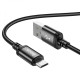 Кабель Hoco X89 USB-A – Micro-USB (1 м · 12W · 2.4A) (Black)