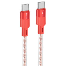 Кабель Hoco X99 Type-C – Type-C (1 м · 60W · 3A) (Red)