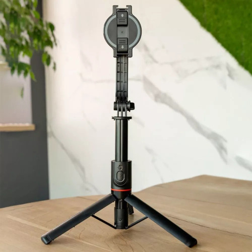 Селфі-палка з триногою Proove Magnet Stick Plus 1 м (Black)