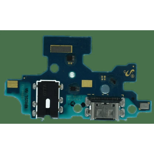 Нижняя плата для Samsung A415 Galaxy A41 (2020) с разъемом зарядки и микрофоном (Original Used)