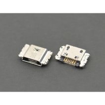 Роз'єм зарядки для Samsung A105 Galaxy A10 (2019) 7 pin (6 кріплень) (контакти знизу) (Micro USB) без шлейфа (Original PRC)