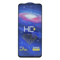 Защитное стекло в тех упаковке для Motorola XT2083 Moto G9 Play (Full Glue) (0.3 мм, 2.5D) (Black)