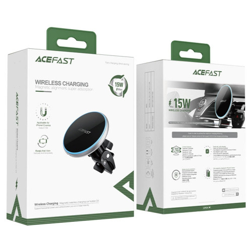 Автодержатель Acefast D3 (15W) (Black)