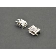 Роз'єм зарядки для Nokia N81 8GB 5 pin (4 кріплень) (контакти знизу) (Micro USB) без шлейфа