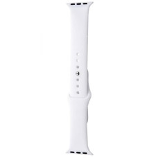 Ремешок для Apple Watch 42/44/45/49 мм Band Silicone, 2 шт (White)
