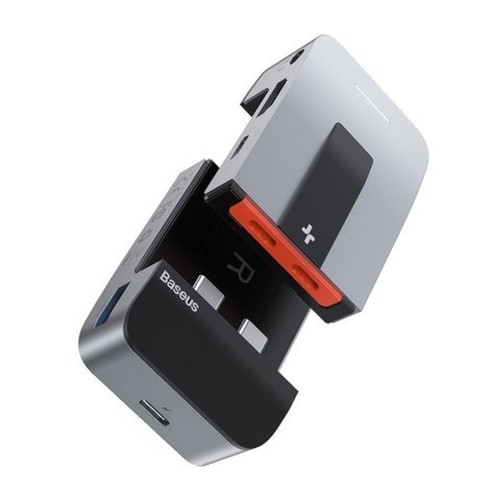 USB-хаб Baseus Armor Age Bracket Multifunctional Type-C (Space Gray)