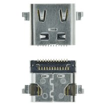 Разъем зарядки для Oukitel WP5 24 pin (4 креплений) (контакты посередине) (Type-C) без шлейфа (Original)