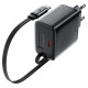 Сетевое зарядное устройство Acefast A110 2xUSB-C (30W · 3A) (Black)