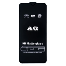 Захисне скло Matte для Xiaomi Redmi Note 8T (Full Glue) (0.3 мм, 2.5D) (Black)