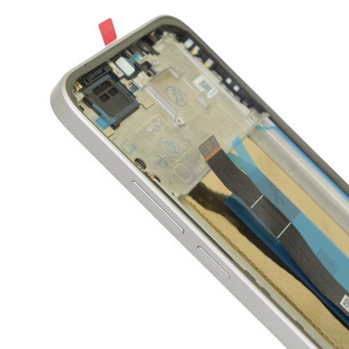 Дисплей для Xiaomi Redmi Note 15 Pro (5G) з тачскріном в рамці (Silver) (Original PRC)