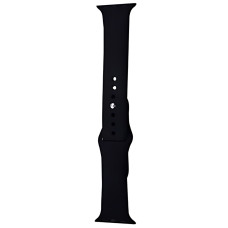 Ремешок для Apple Watch 38/40/41 мм Band Silicone, 2 шт (Black)