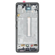 Дисплей для Samsung A536 Galaxy A53 (5G) (2022) з тачскріном в рамці (Black) (Original Refurbished)