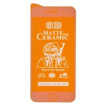 Защитная пленка Ceramic Matte для Apple iPhone 6 (Full Glue) (White)