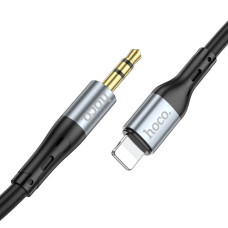 Аудіокабель AUX Hoco UPA22 Lightning – 3.5 мм (1 м) (Black)
